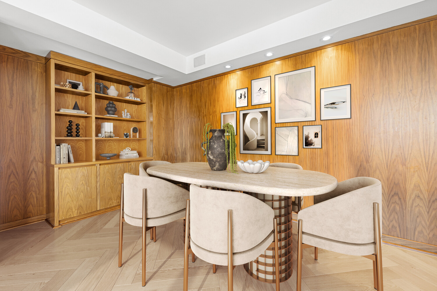 2 Charlton Street, Unit PH16F Manhattan, NY 10014 - Photo 5 of 20 a kitchen with a table and chairs in it