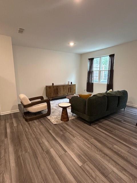 3568 Eagle Court Atlanta, GA 30331 - Photo 6 of 19 a living room with couches and a night stand with wooden floor