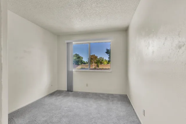 a view of hallway with window