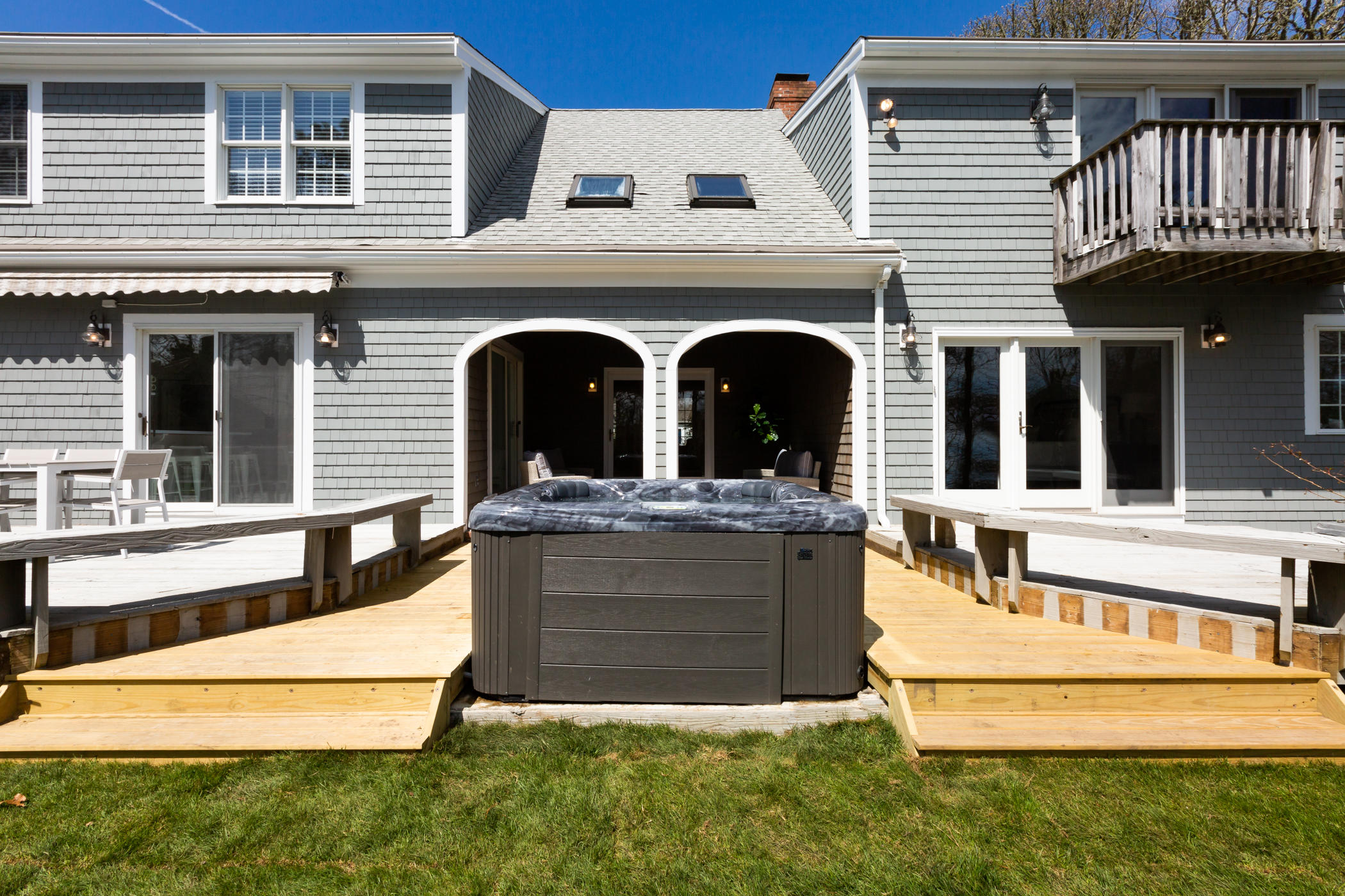 65 Harbor Hill Road Chatham, MA 02633 - Photo 13 of 60 a view of front door of house with a yard