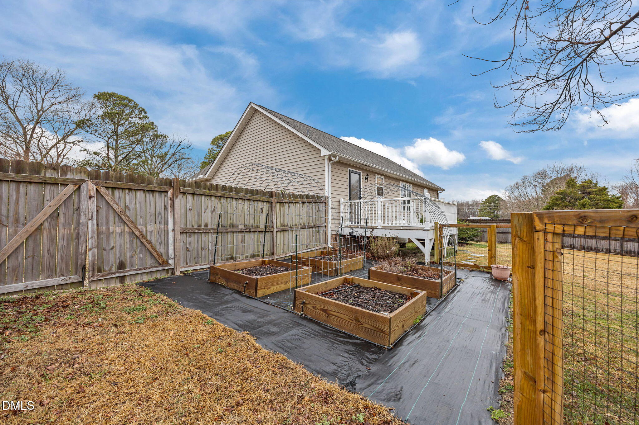 71 Rosa Circle Willow Spring, NC 27592 - Photo 24 of 31 a view of a house with backyard and sitting area