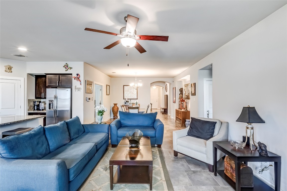 231 Windswept Way Kyle, TX 78640 - Photo 6 of 39 a living room with furniture