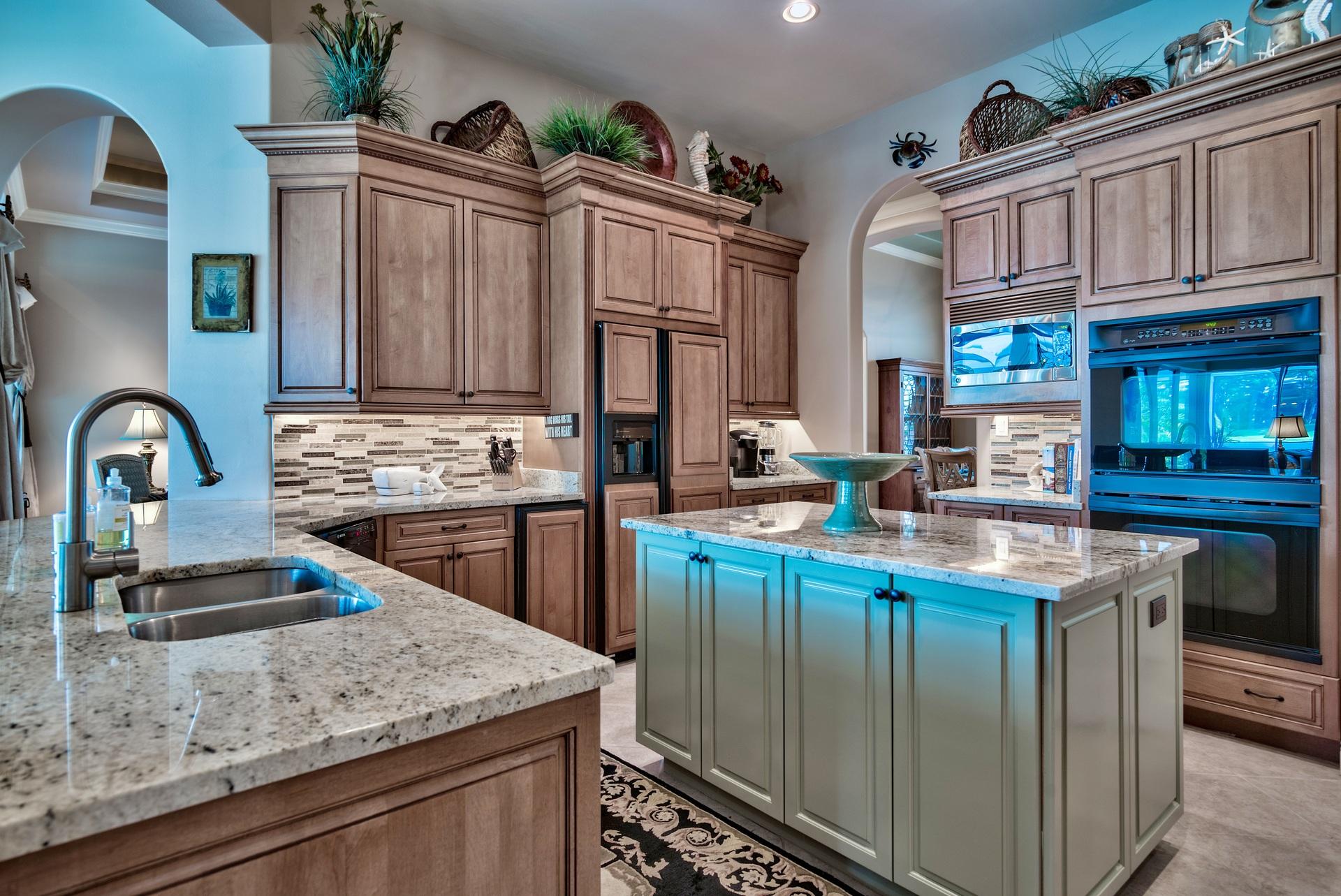 2956 Pine Valley Road Miramar Beach, FL 32550 - Photo 14 of 69 a kitchen with stainless steel appliances granite countertop a sink stove and refrigerator