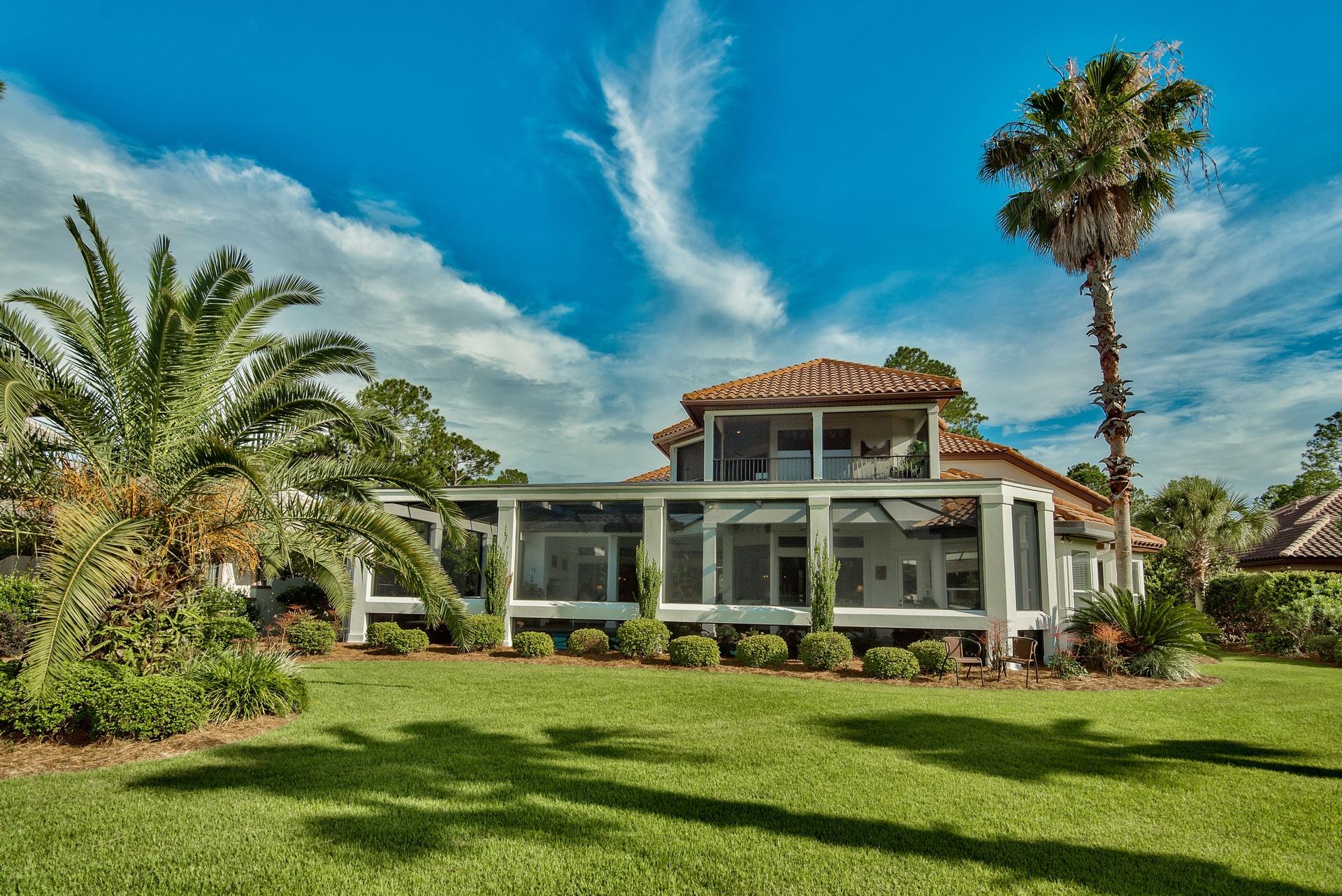 2956 Pine Valley Road Miramar Beach, FL 32550 - Photo 47 of 69 a front view of a house with a garden