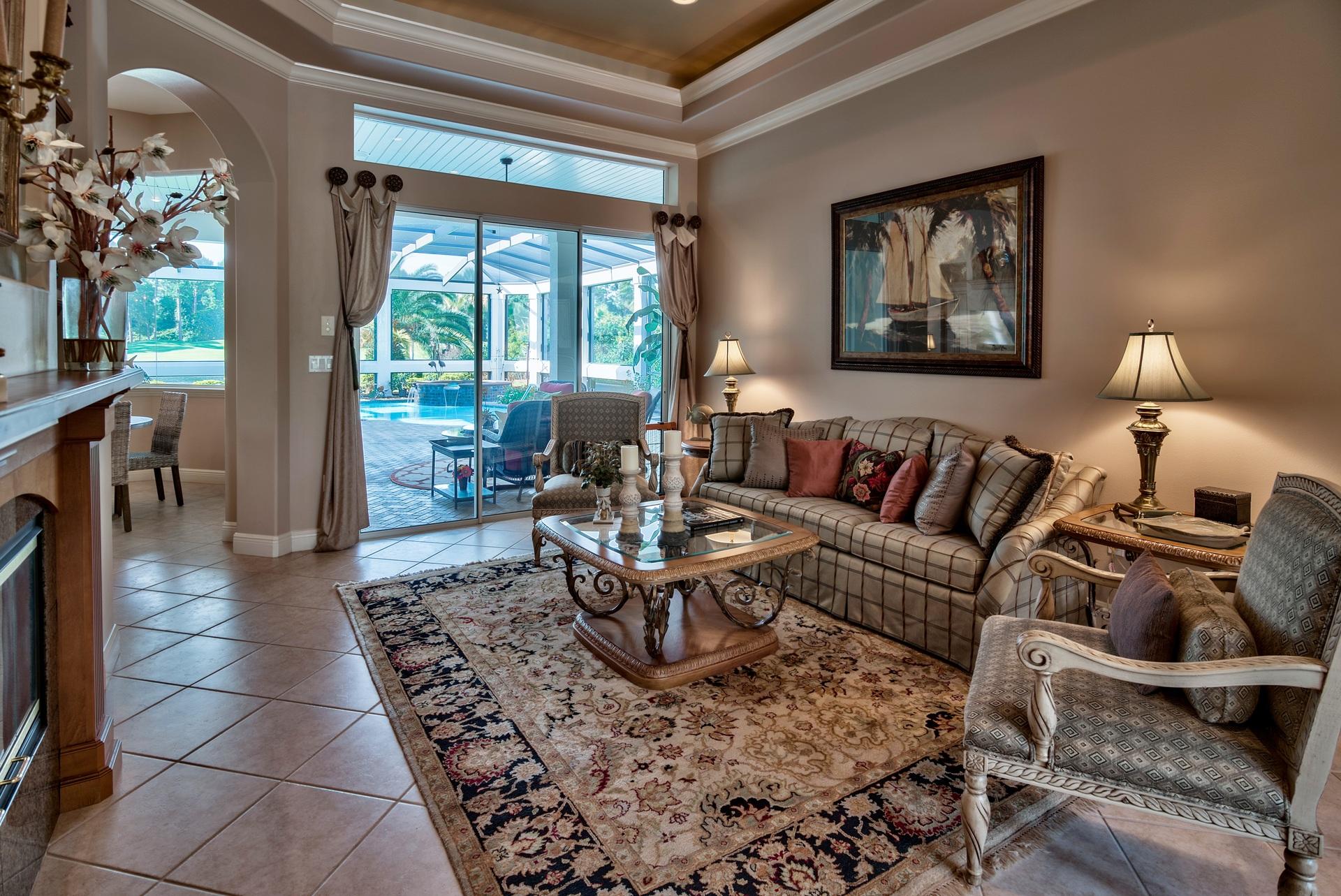 2956 Pine Valley Road Miramar Beach, FL 32550 - Photo 8 of 69 a living room with furniture and a large window