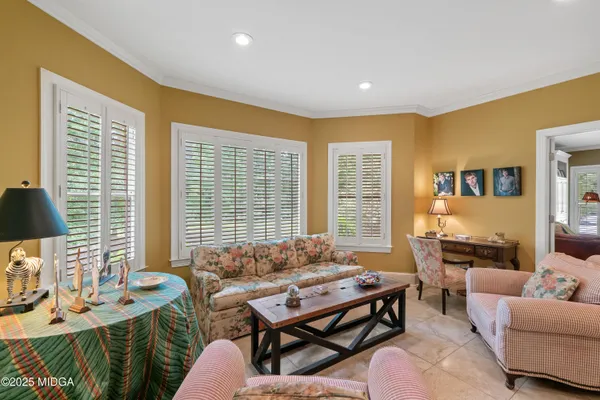 a bed room with a bed and a couch