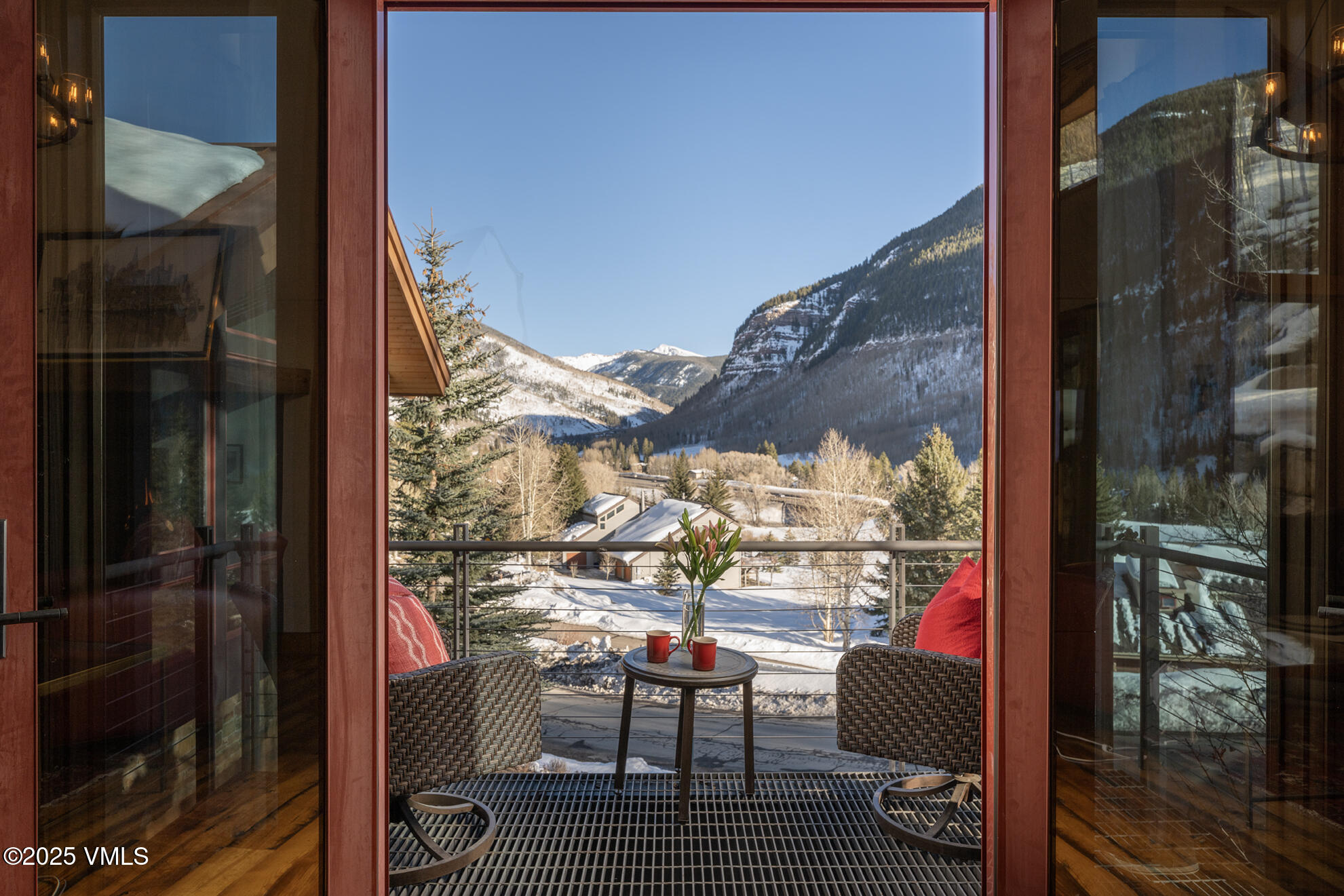 2665 Bald Mountain Road Vail, CO 81657 - Photo 2 of 20 deck with view