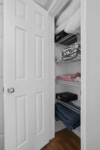 a walk in closet