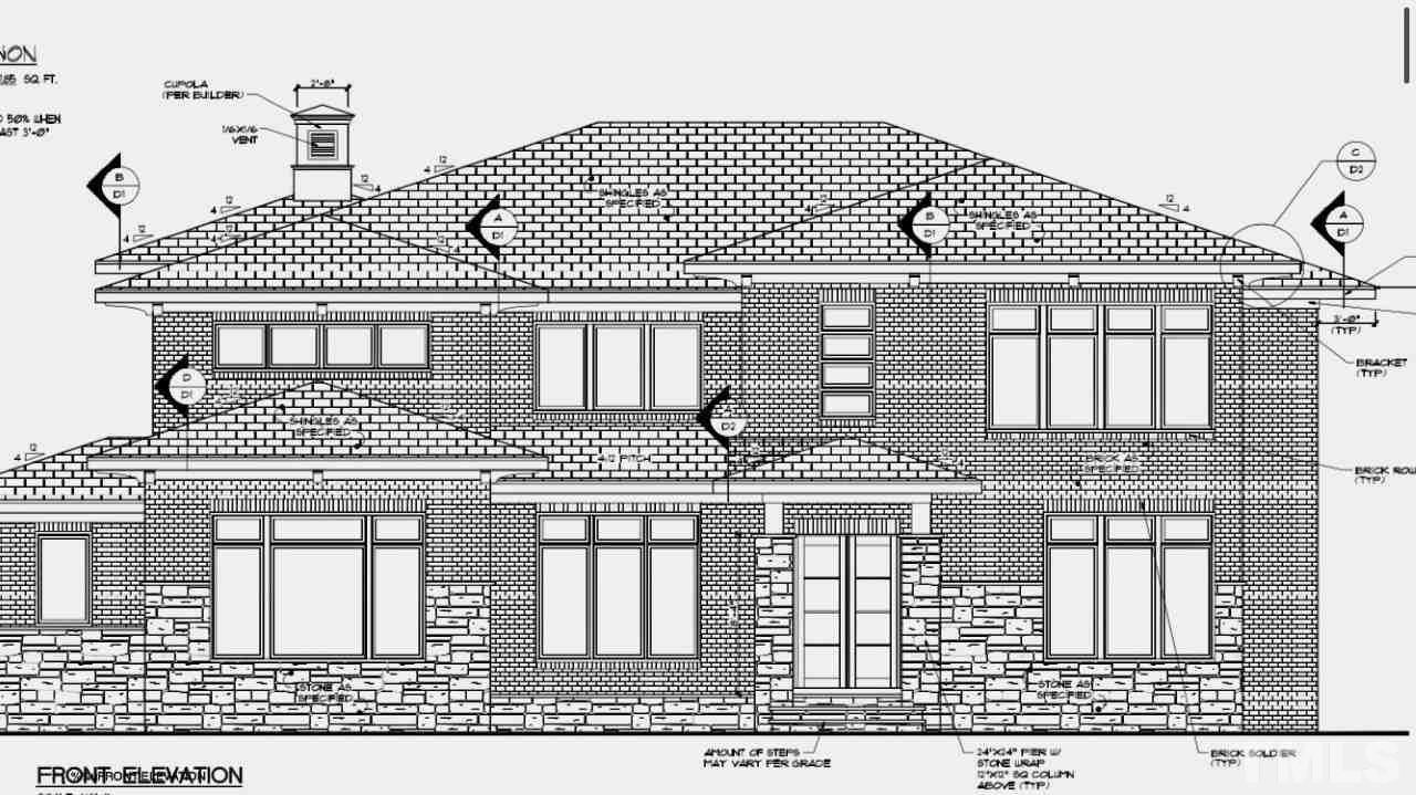 10605 Marion Stone Way Raleigh, NC 27614 - Photo 22 of 22 a front view of a house