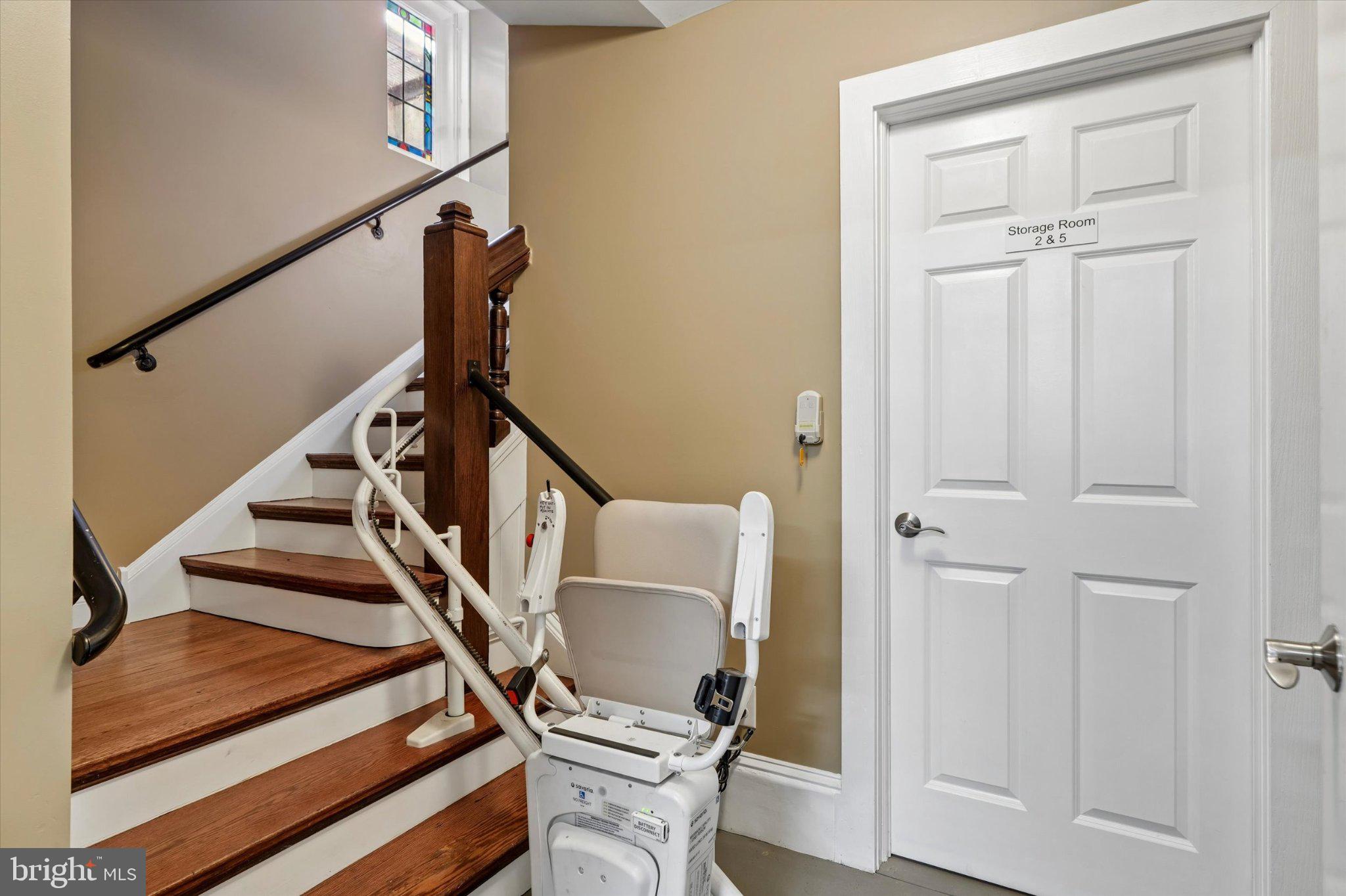 200 Price, Unit 2 Narberth, PA 19072 - Photo 33 of 36 Chairlift off garage to give you one floor living