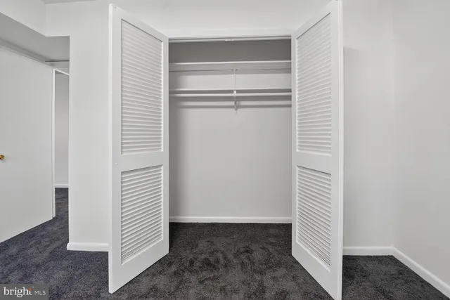 a view of a room with door