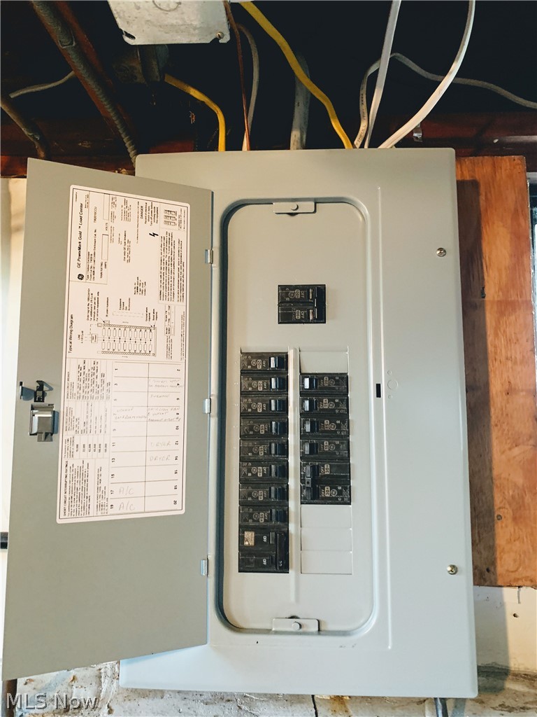14549 Alger Road Cleveland, OH 44111 - Photo 22 of 27 updated electrical panel
