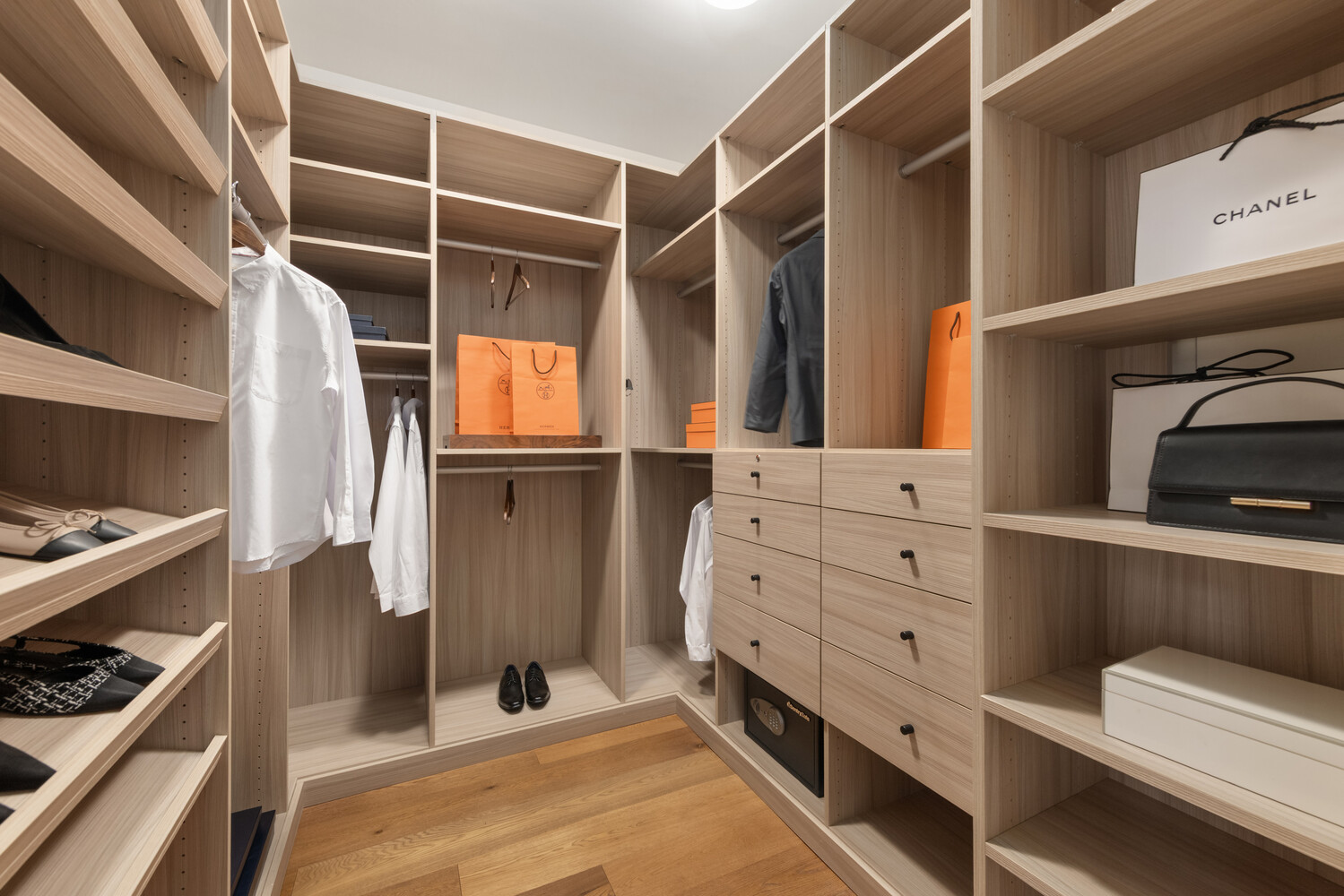 36 Bleecker Street, Unit 5A Manhattan, NY 10012 - Photo 28 of 39 a view of walk in closet with clothes and shoes