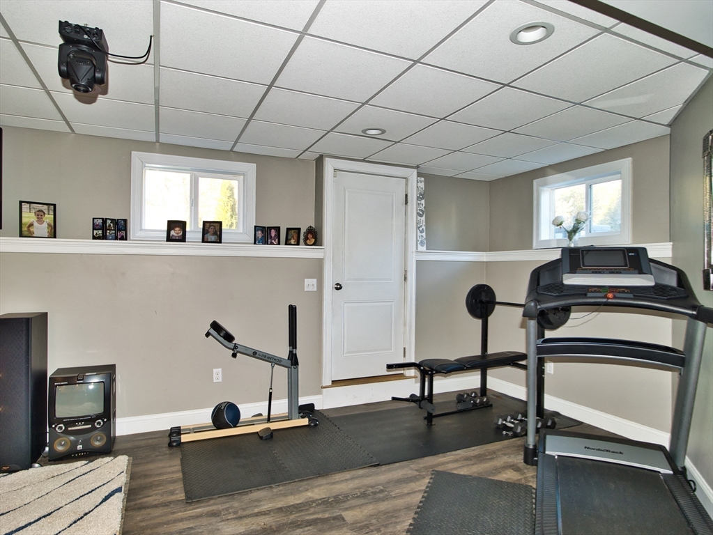 9 Brookfield Lane Bellingham, MA 02019 - Photo 33 of 40 a view of a room with gym equipment