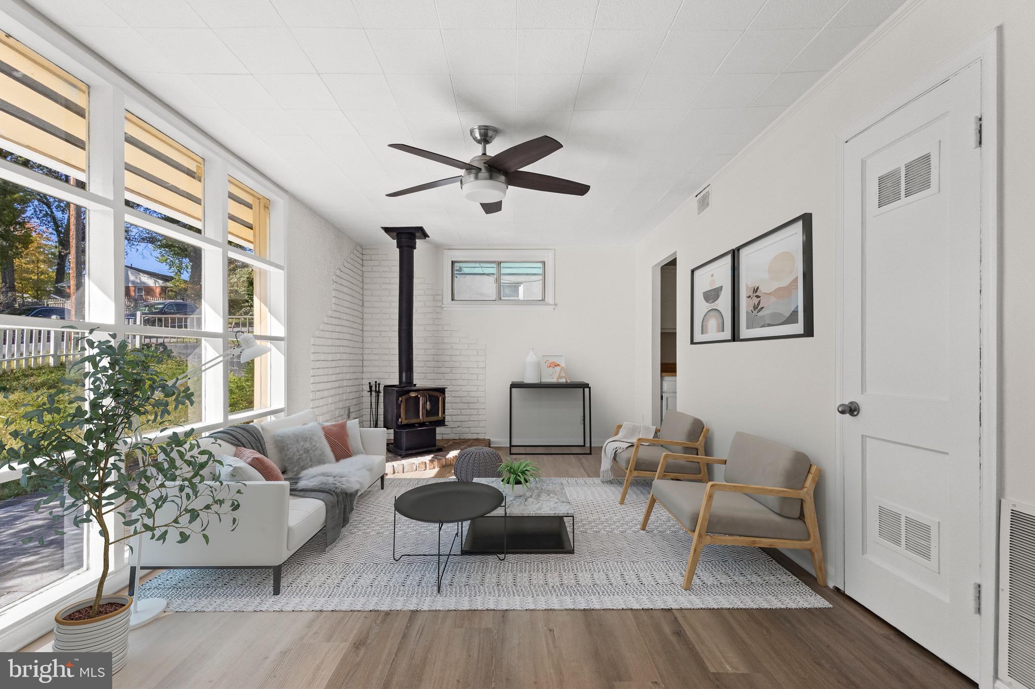 5120 Kenesaw Street College Park, MD 20740 - Photo 4 of 37 a living room with furniture and a large window