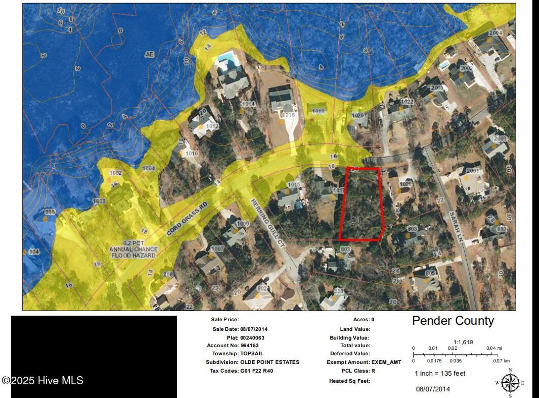 0 Cordgrass Road Hampstead, NC 28443 - Photo 2 of 12 Flood map Cordgrass