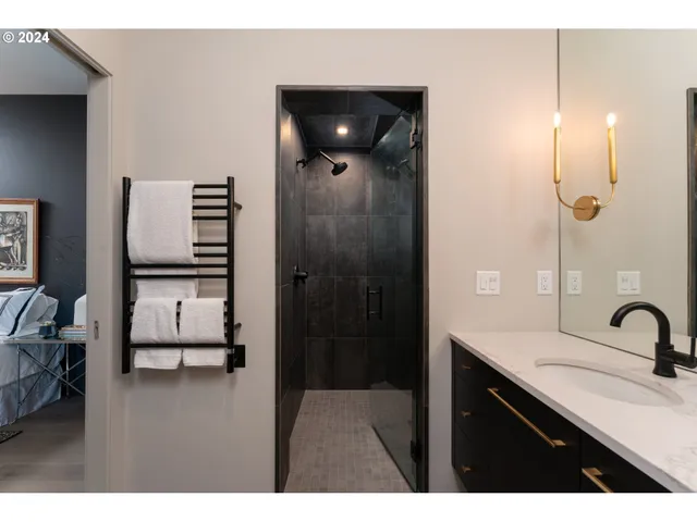 a kitchen with a washer and dryer