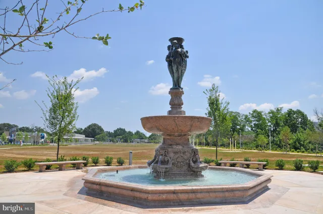 a view of a building with a large windows