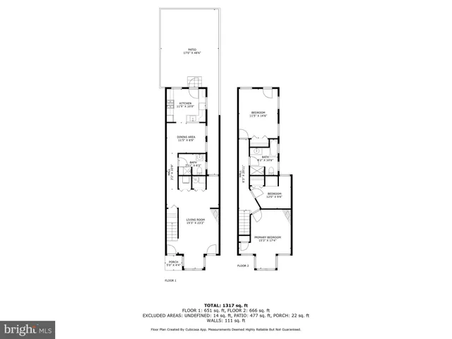 $775,000 | 117 Thomas Street Northwest, Washington, DC 20001