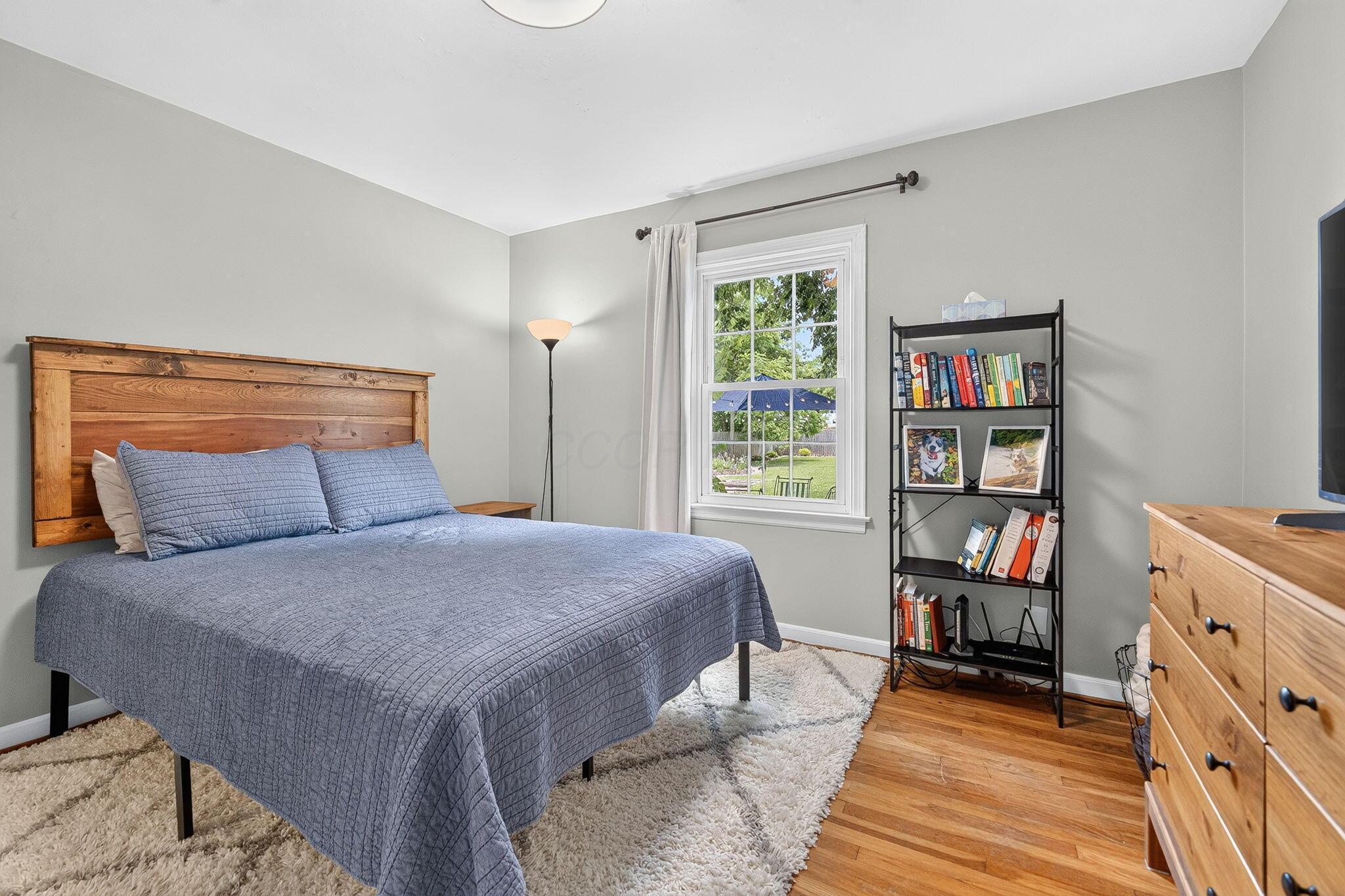 492 Wetmore Road Columbus, OH 43214 - Photo 25 of 55 Hardwood flooring and light gray wall paint create a bright interior