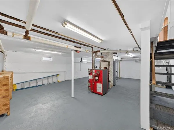 a view of a storage in a room