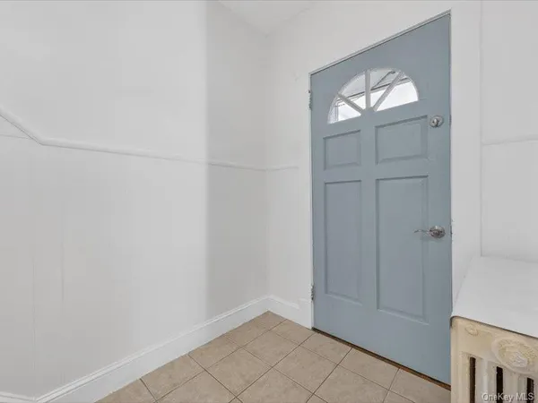 a view of an entryway door