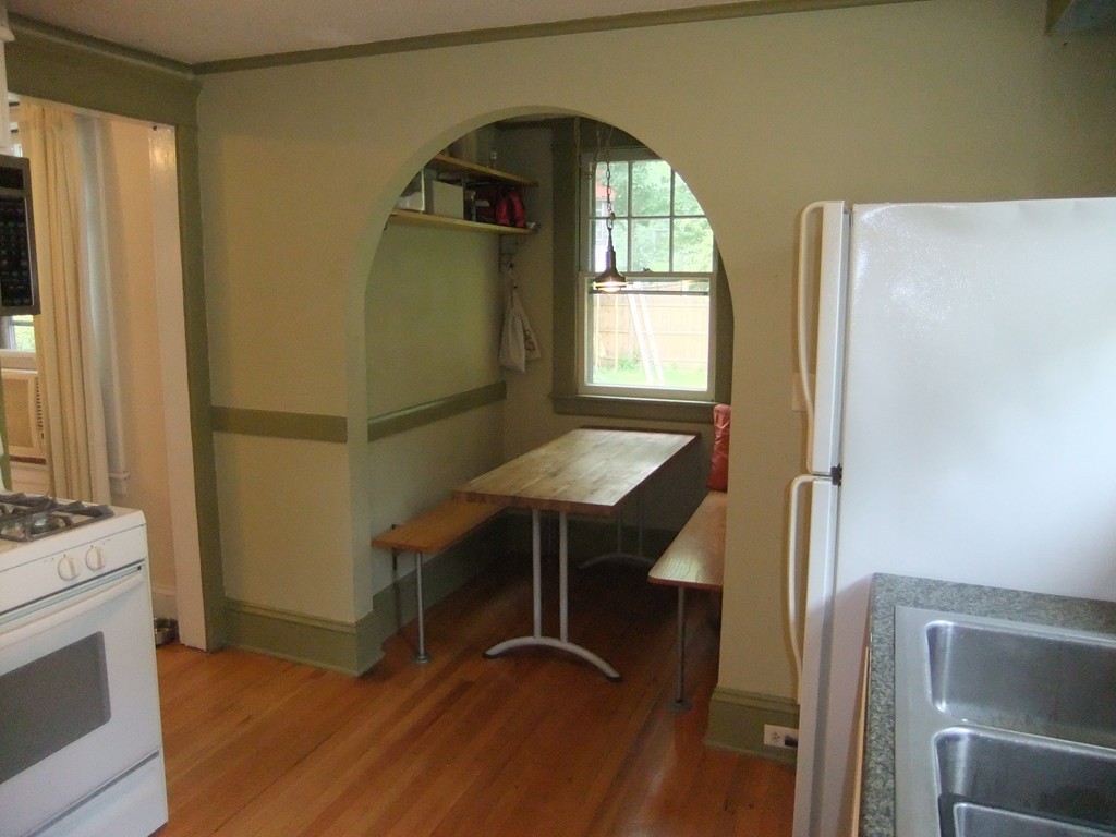 53 Newhall Street Springfield, MA 01109 - Photo 13 of 29 a view of workspace with window and wooden floor