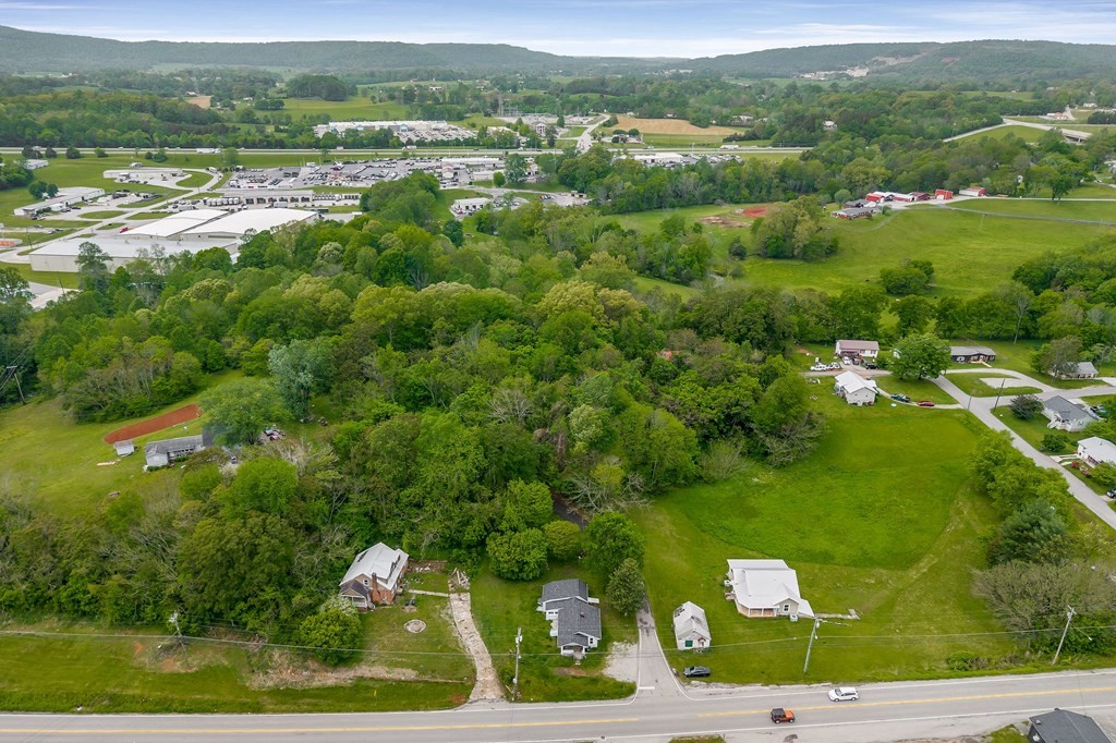 147 Mayberry Street Sparta, TN 38583 - Photo 17 of 22 an aerial view of residential houses with outdoor space and trees