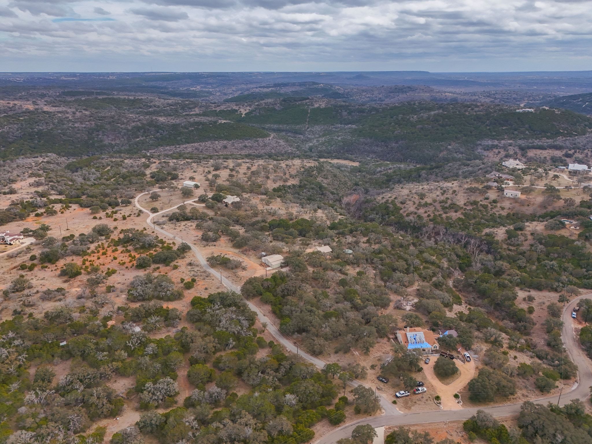 2551 Wolf Creek Ranch Road Burnet, TX 78611 - Photo 35 of 40 View of property location featuring rural landscape and a desert landscape