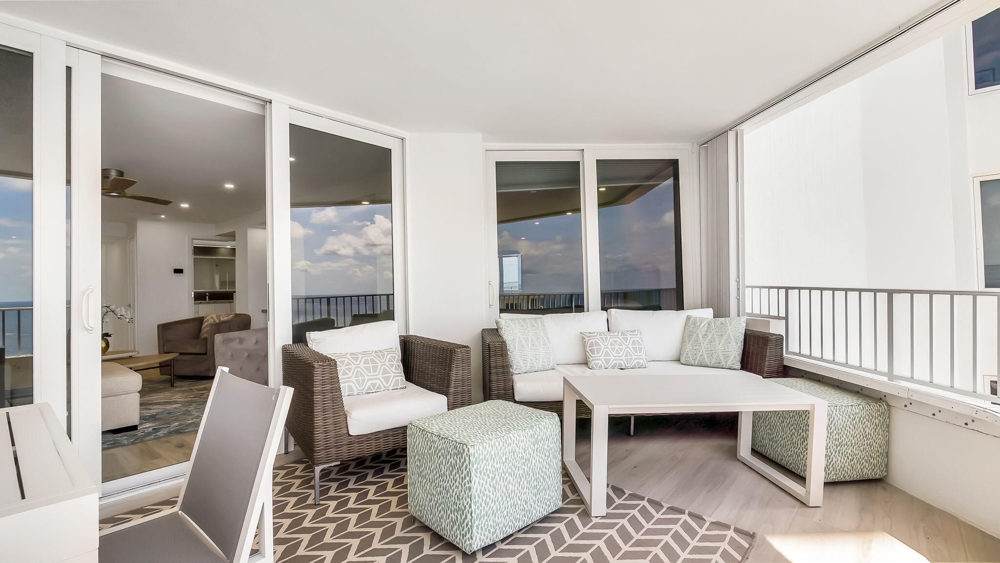 550 South Ocean Boulevard, Unit 1906 Boca Raton, FL 33432 - Photo 33 of 47 Covered Balcony