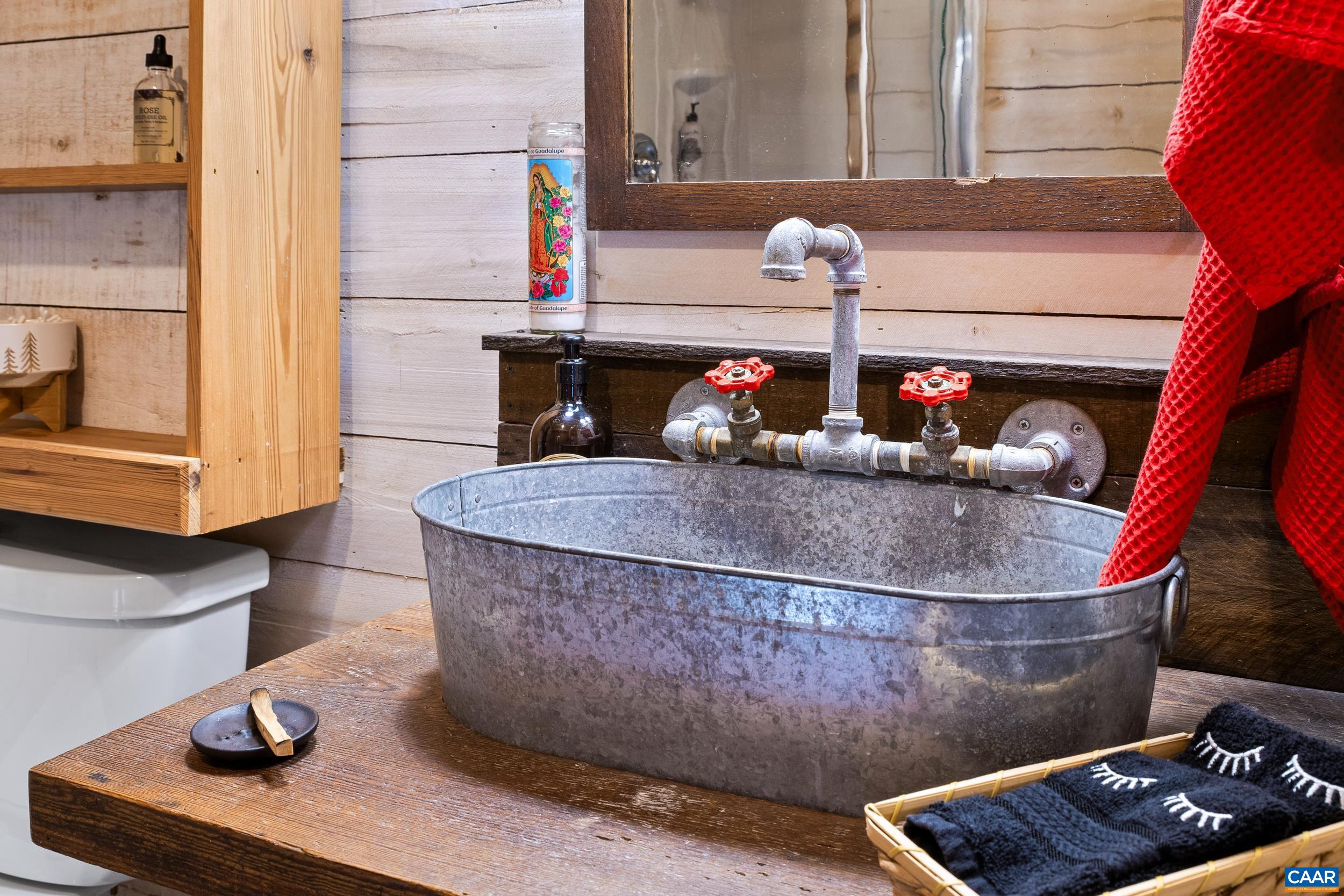 4925 Crabtree Falls Highway Tyro, VA 22976 - Photo 46 of 48 a living room with furniture and a fireplace