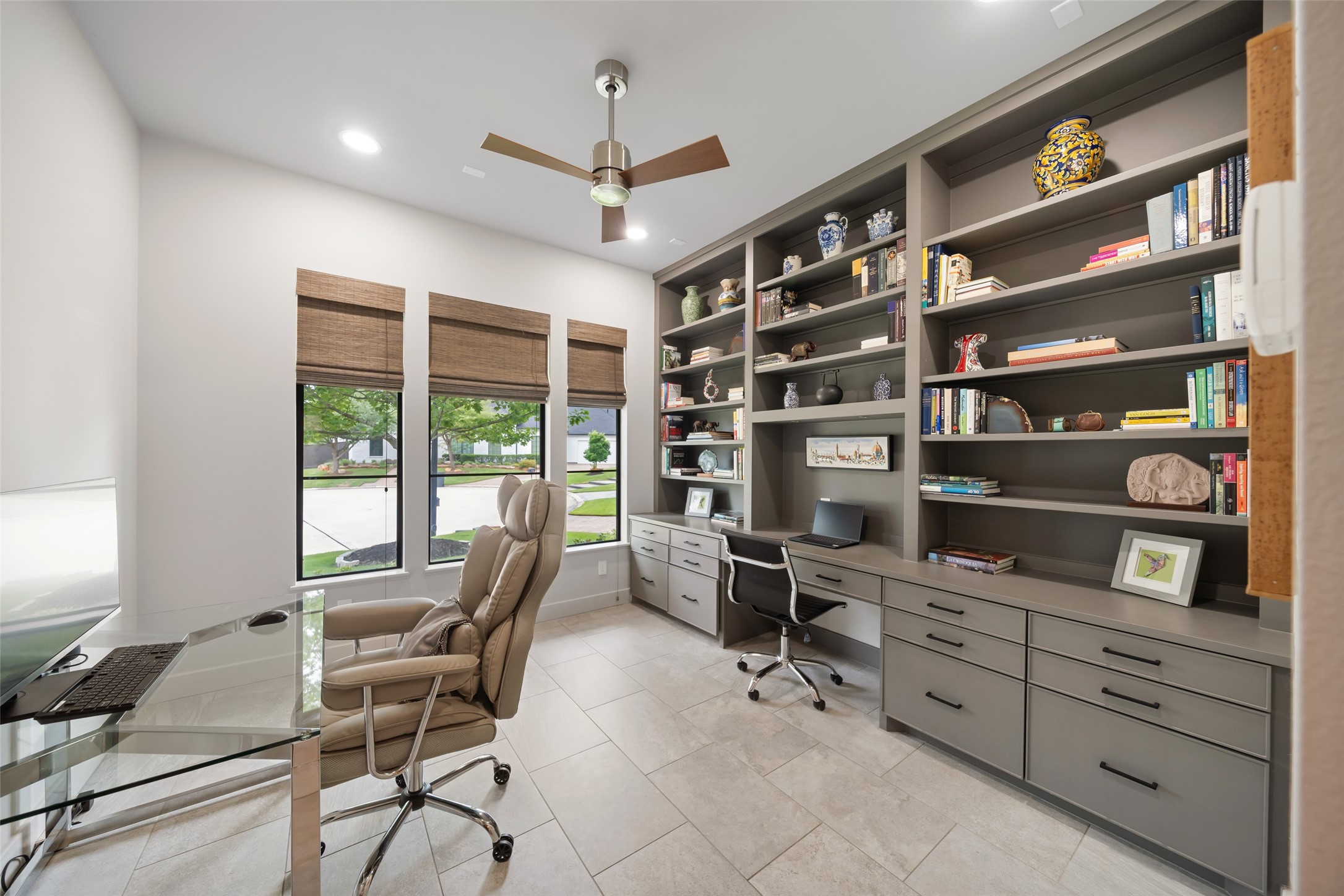 24902 Delaney Knoll Spring, TX 77389 - Photo 20 of 49 a view of a livingroom with workspace and a window