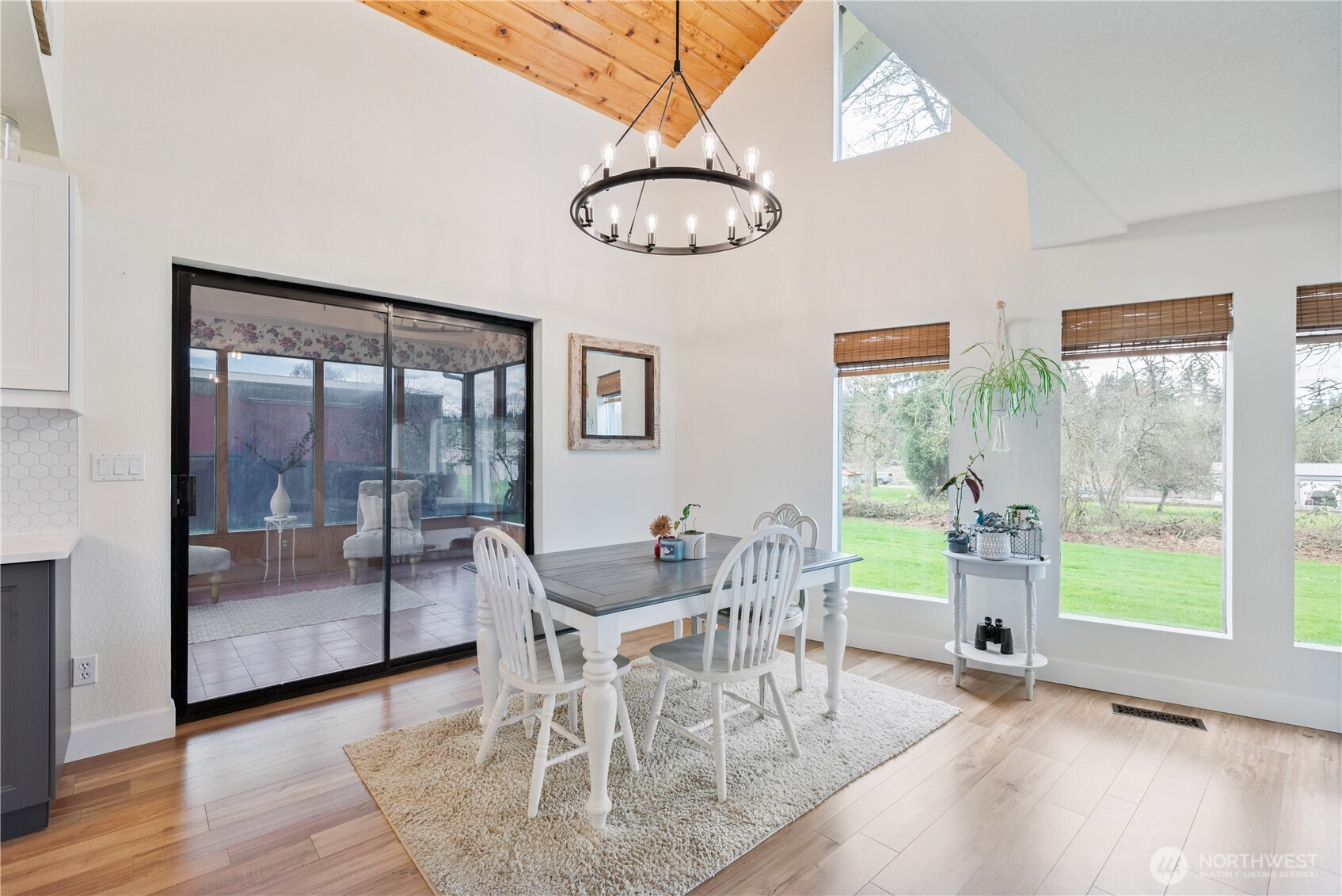 1239 Rose Valley Road Kelso, WA 98626 - Photo 12 of 40 a view of a dining room with furniture window and outside view