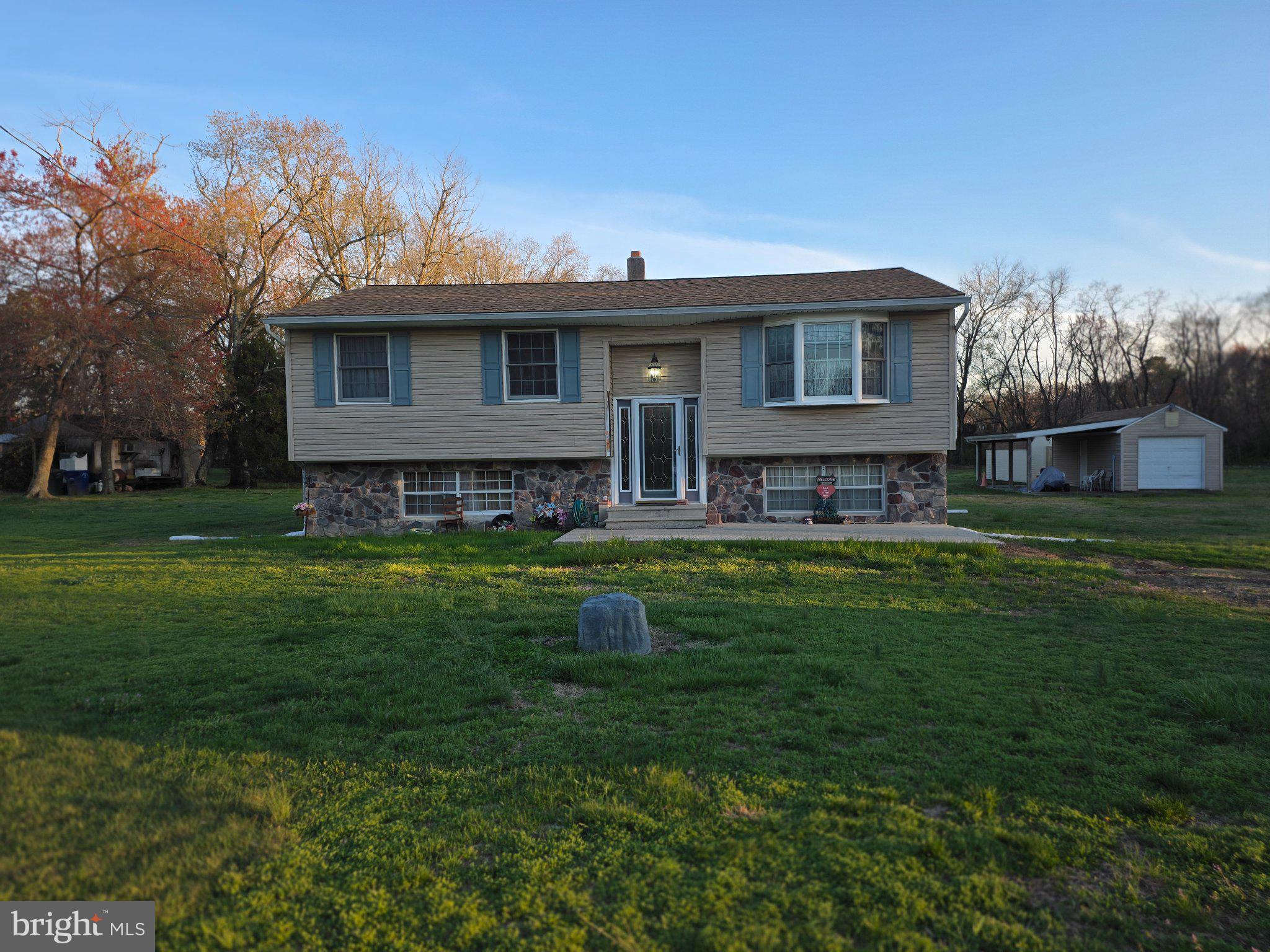 Charming home with spacious yard.