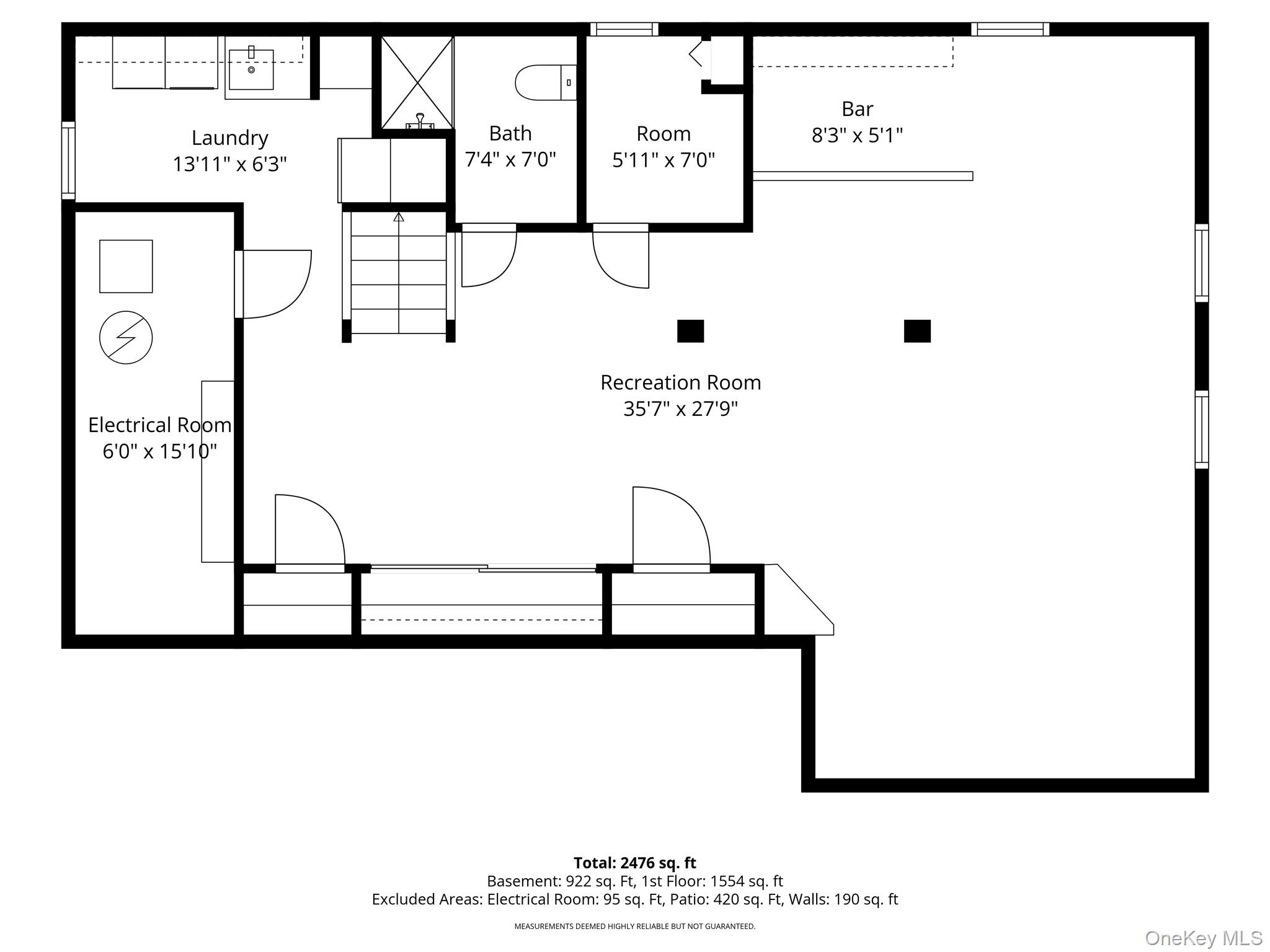 70 Martin Road North Bethpage, NY 11714 - Photo 30 of 30 Basement 922 sq. ft.