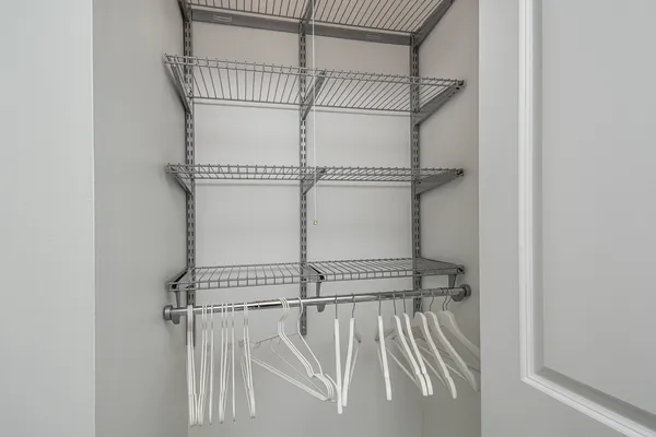 a close view of sliding door