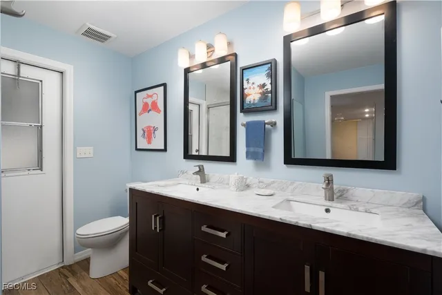 a room with storage and utility