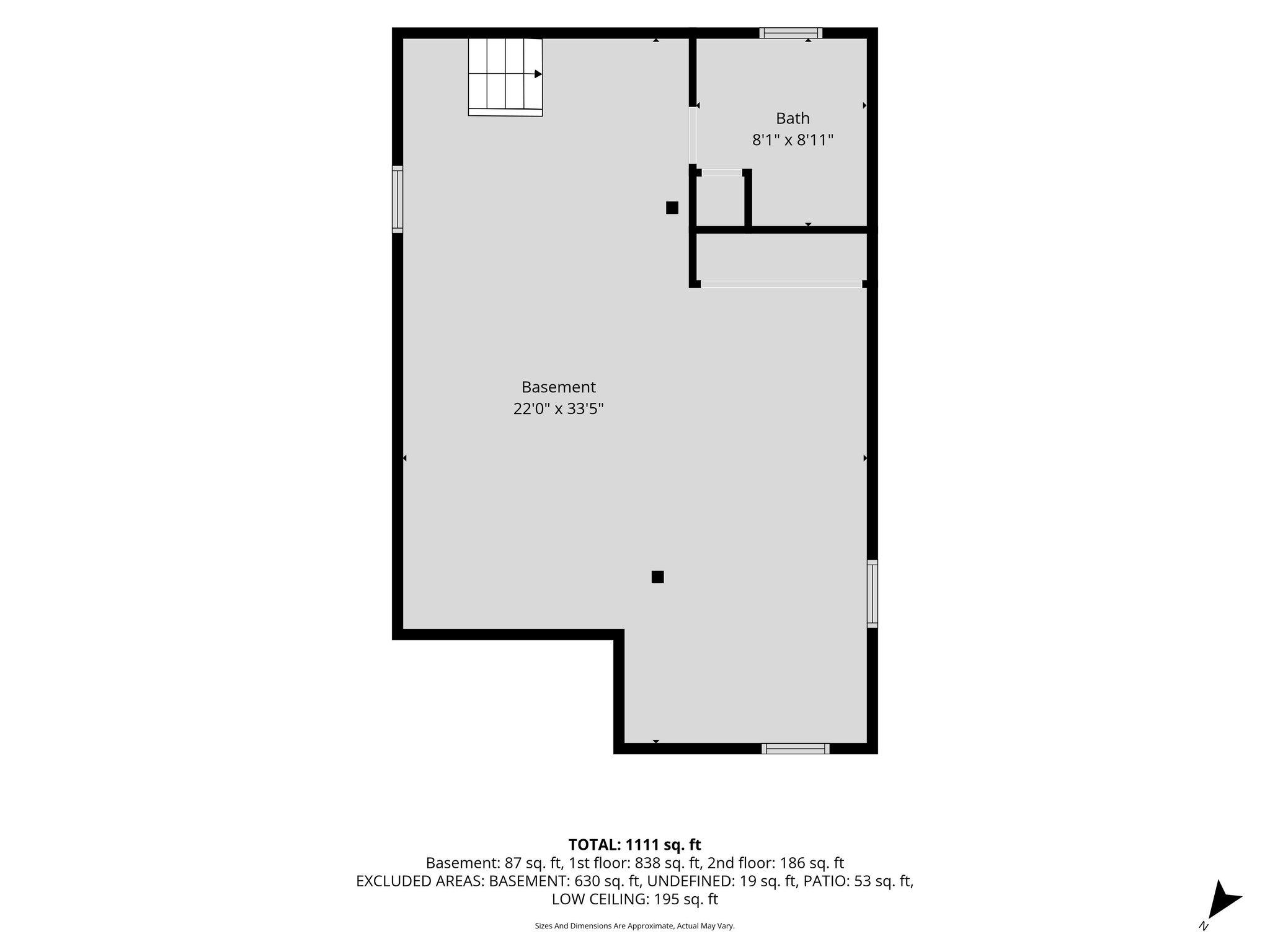810 West Middle Street Hanover, PA 17331 - Photo 35 of 35 Lower Level Floor Plan