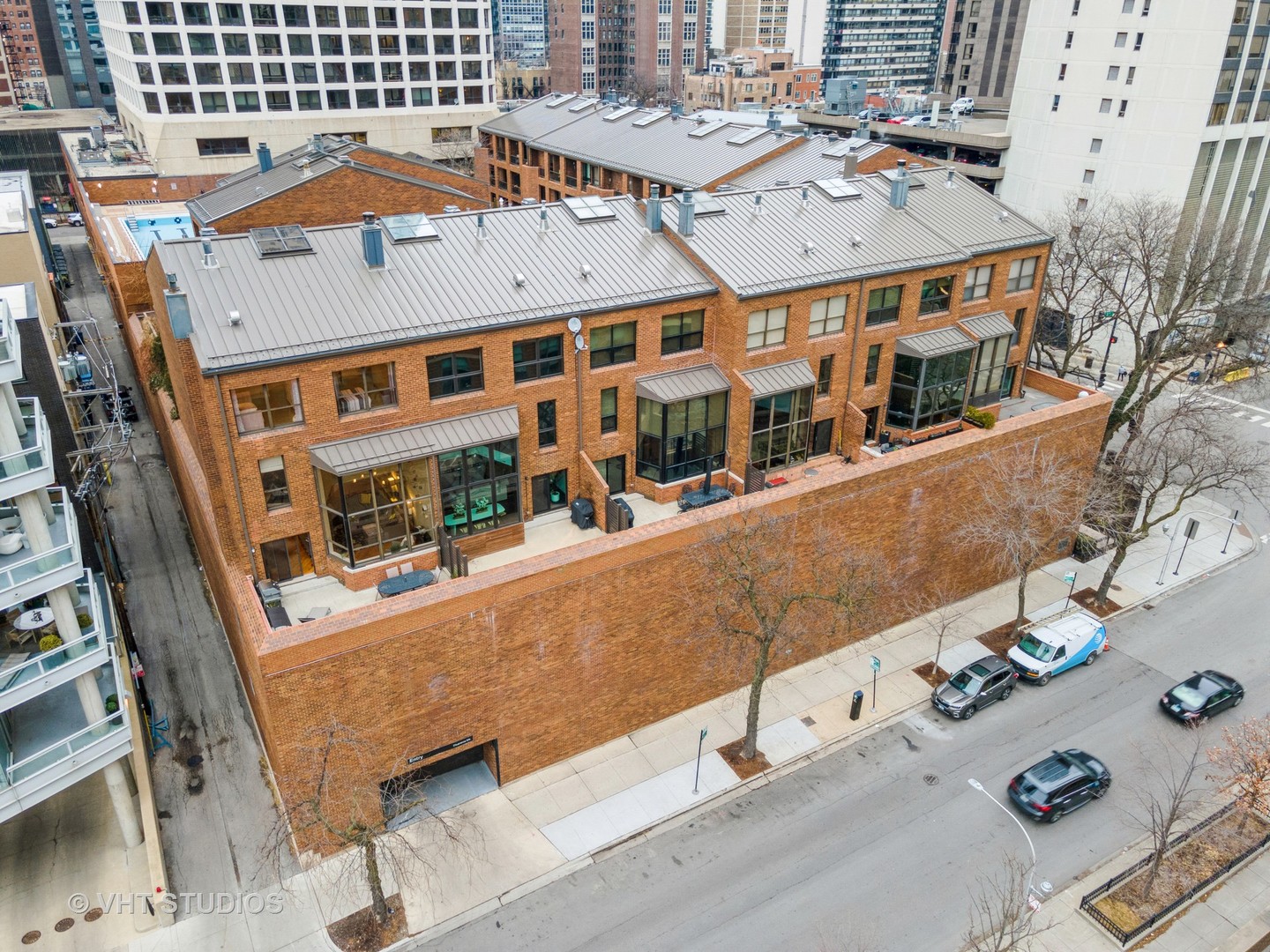 1000 North State Street, Unit 13 Chicago, IL 60610 - Photo 35 of 45 an aerial view of a building