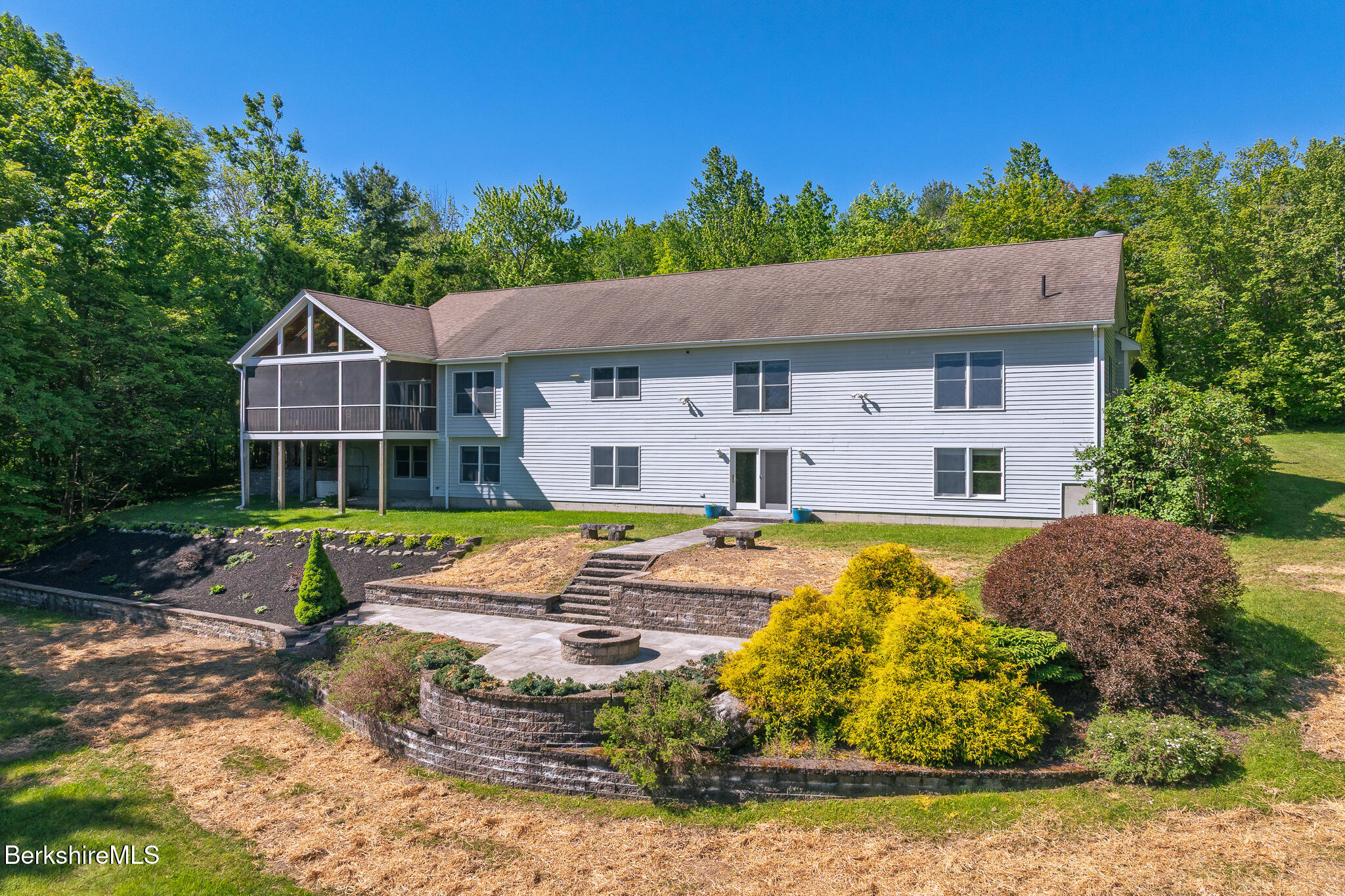 254 Harrington Road Otis, MA 01253 - Photo 2 of 64 REAR ELEVATION