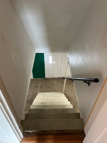 a view of storage and utility room