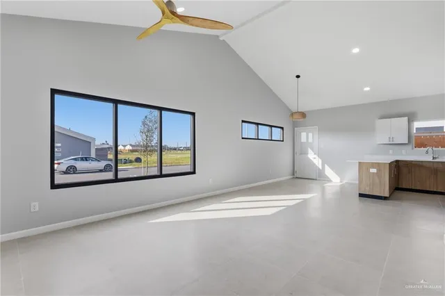 a view of livingroom with furniture and window