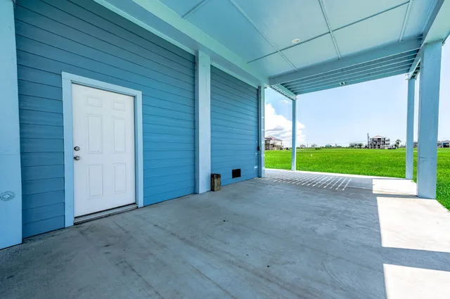 a view of a backyard of a house