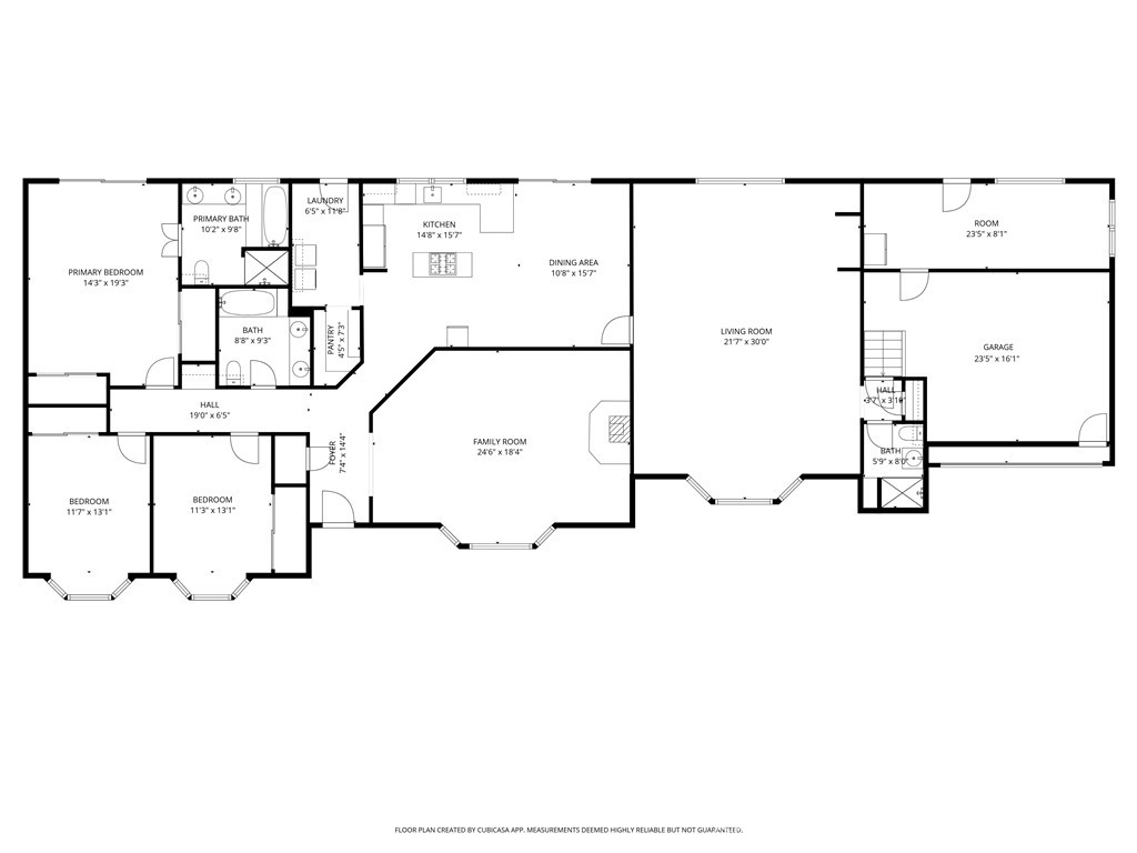 3880 Ardilla Road Atascadero, CA 93422 - Photo 60 of 60 Floorplan of the home. Layout and measurements are approximate.