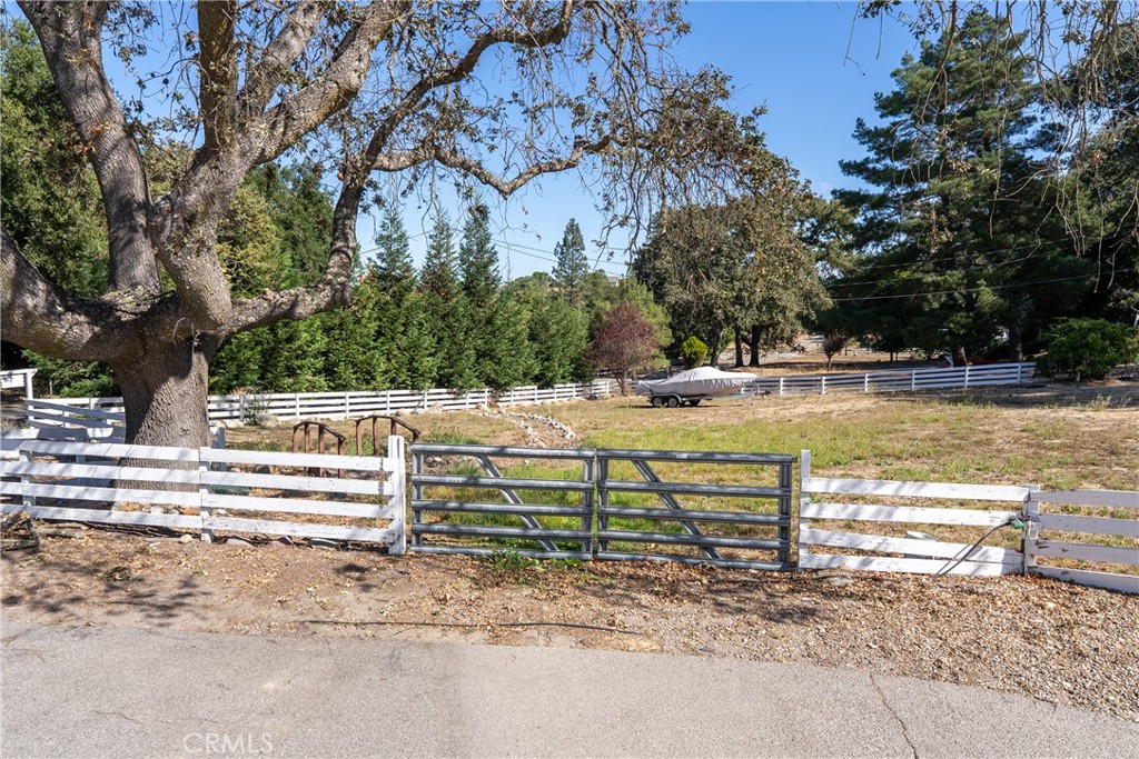 3880 Ardilla Road Atascadero, CA 93422 - Photo 38 of 66 Double gates allow you to easily access the field. Whether you have animals in there or storing trailers, the gates are convenient.