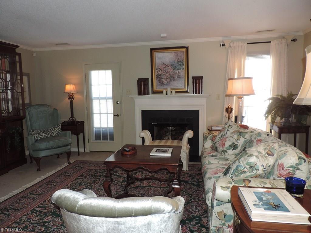 1723 Ternberry Road High Point, NC 27262 - Photo 5 of 21 Living Room and Fireplace