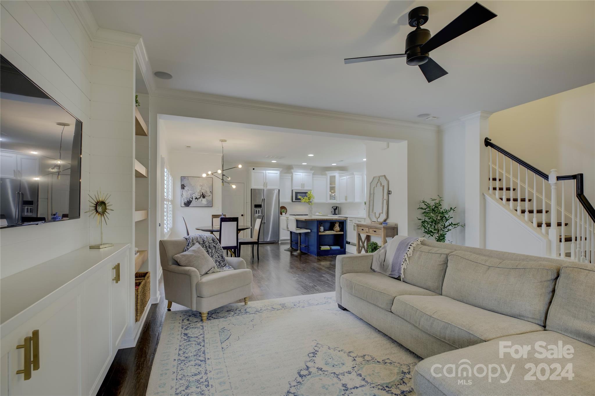 3478 Richard's Crossing Fort Mill, SC 29708 - Photo 5 of 30 a living room with furniture and a large window
