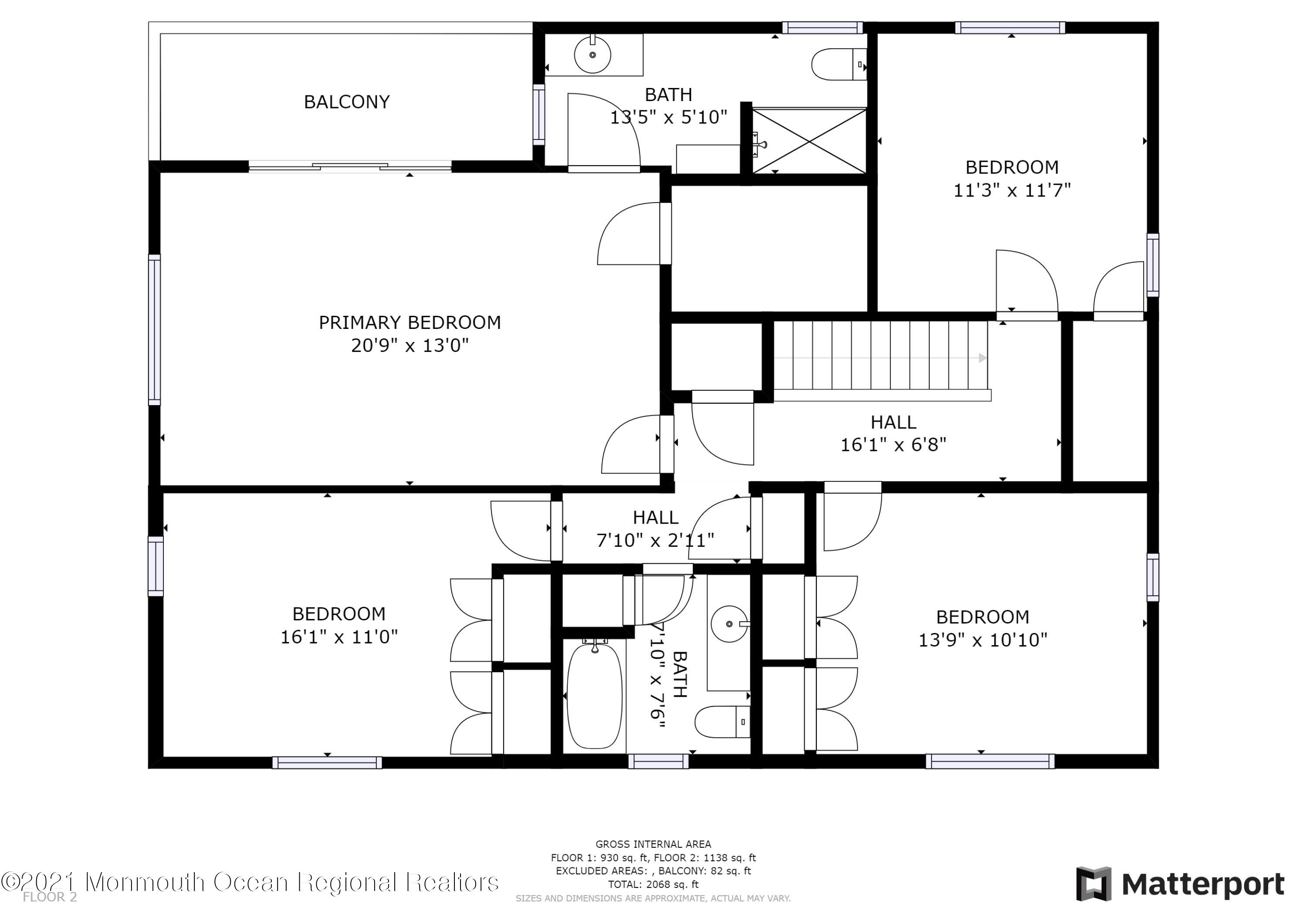 207 Heron Road Lavallette, NJ 08735 - Photo 57 of 60 2nd Flr
