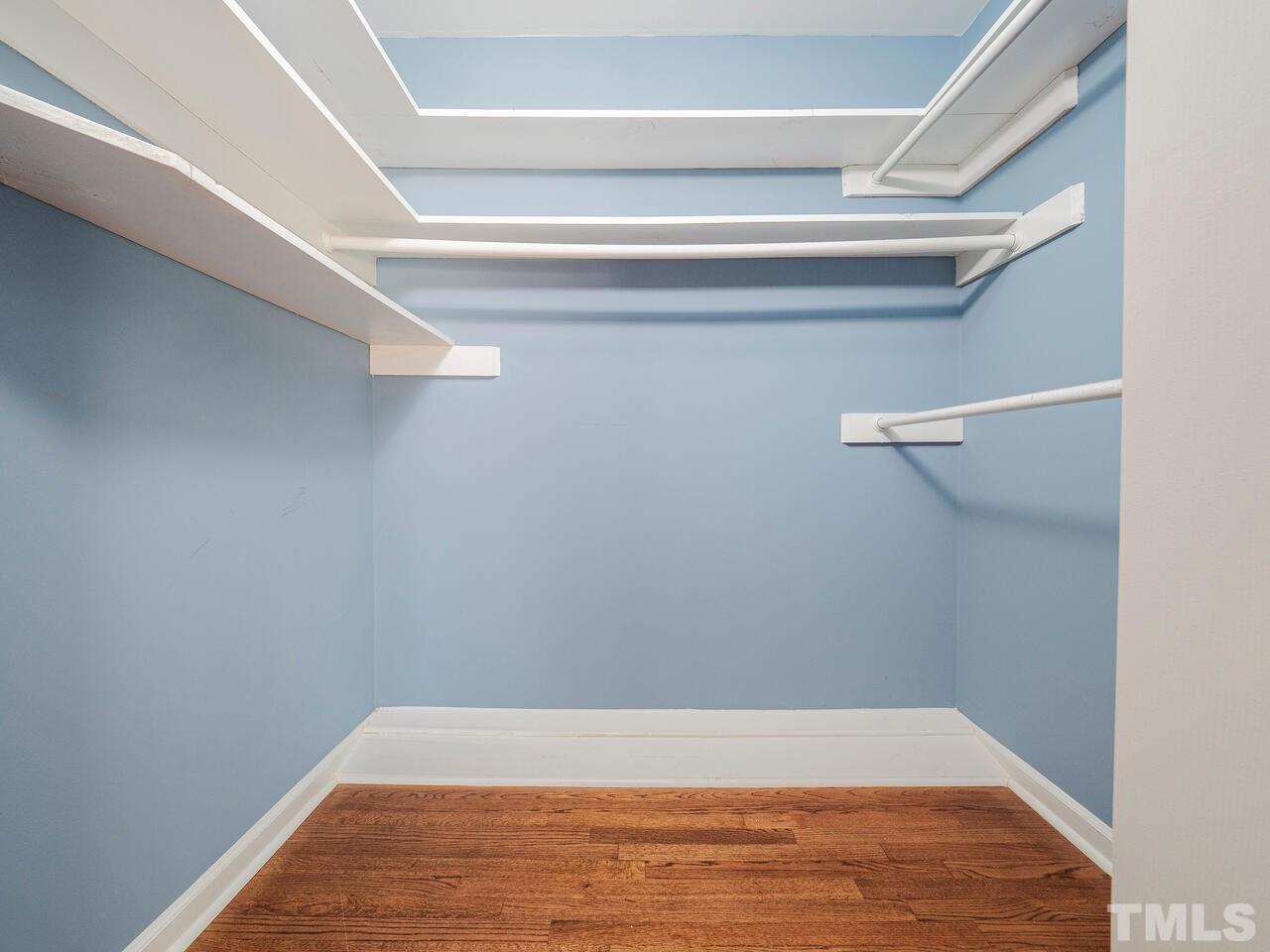 4604 Fernham Place Raleigh, NC 27612 - Photo 22 of 30 a view of small space with racks on the wall
