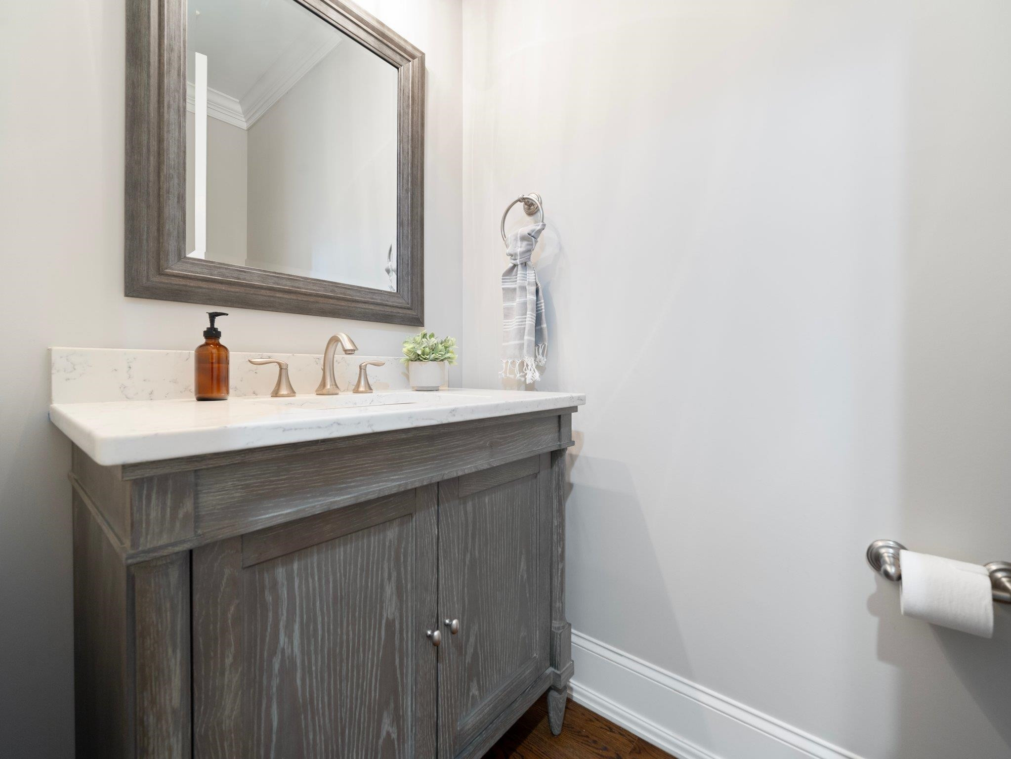 404 Ortega Road Raleigh, NC 27609 - Photo 22 of 43 Powder Bathroom